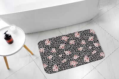 Bathmat Leopard abstraction