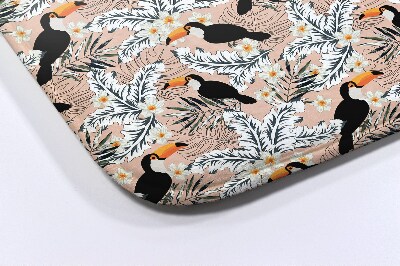 Bathmat Bird toucan plant