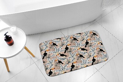 Bathmat Bird toucan plant