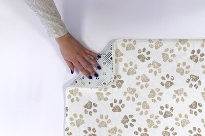 Bathmat Dog paws