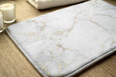 Bathmat Bright marble