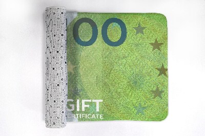 Bath mat Euro banknote money