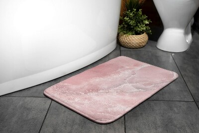 Bathmat Pink abstraction