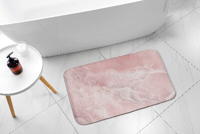 Bathmat Pink abstraction