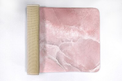 Bathmat Pink abstraction