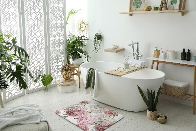 Bathmat Flowers