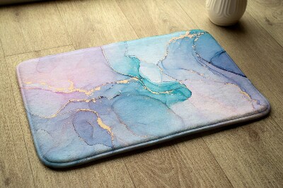 Bathmat Colorful marble