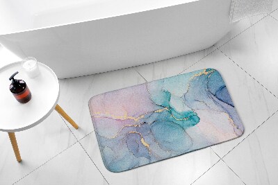 Bathmat Colorful marble