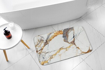 Bathroom carpet White marble