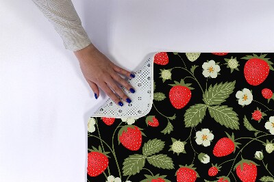 Bathmat Strawberries