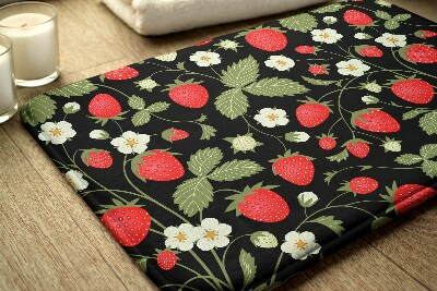 Bathmat Strawberries