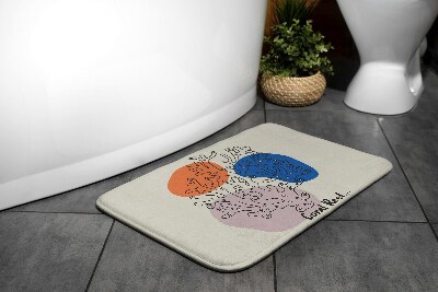 Non slip shower mat Coral reef