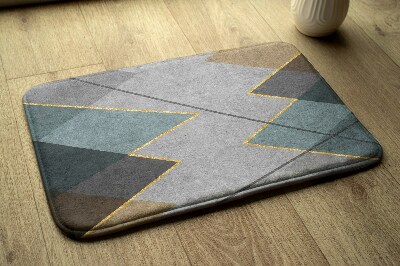 Bathroom mat Geometric patterns