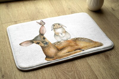 Bathmat Wild animals