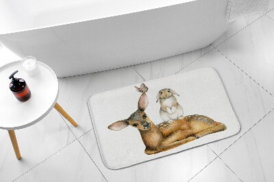 Bathmat Wild animals
