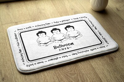 Bathmat Sumo players