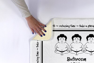 Bathmat Sumo players