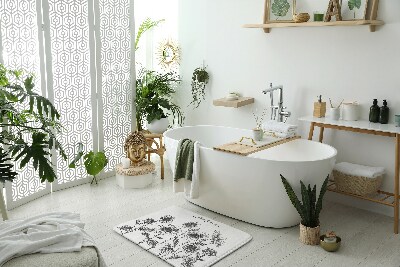 Bath mat Sunflowers flowers