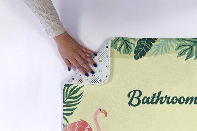 Bathmat Tropical animals