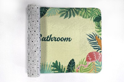 Bathmat Tropical animals