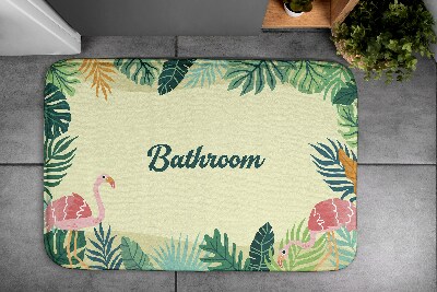 Bathmat Tropical animals