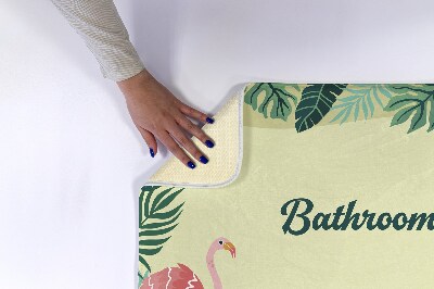 Bathmat Tropical animals