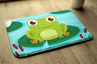 Cute Frog Bath Mat Non Slip Bath Rug for Bathroom, Luxury