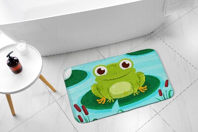 Cute Frog Bath Mat Non Slip Bath Rug for Bathroom, Luxury