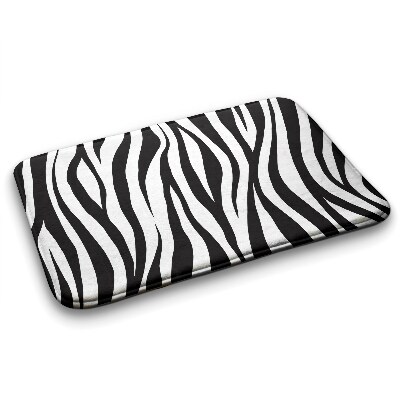 Bathmat Zebra stripes