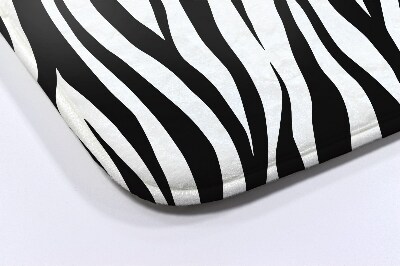 Bathmat Zebra stripes