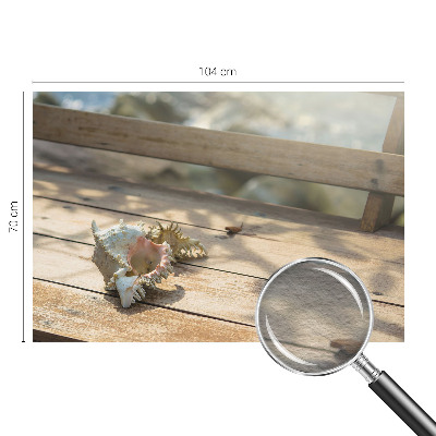 Non-woven wall mural featuring a relaxing scene