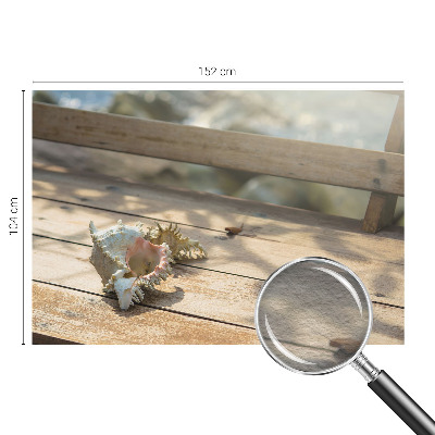 Non-woven wall mural featuring a relaxing scene