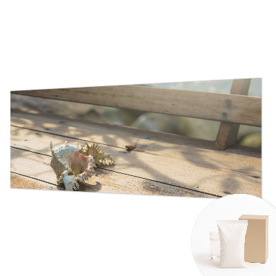 Non-woven wall mural featuring a relaxing scene