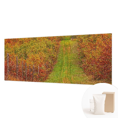 Photo wallpaper with autumn colors motif