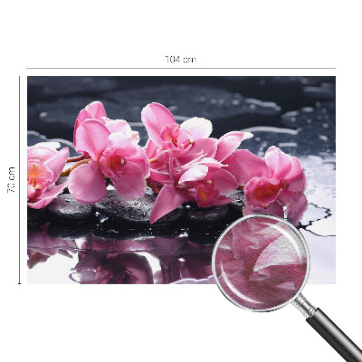 Wallpaper mural for living room with a floral elegant design