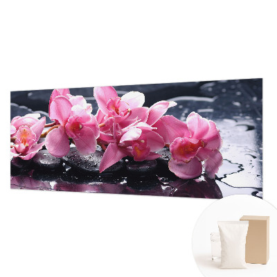 Wallpaper mural for living room with a floral elegant design