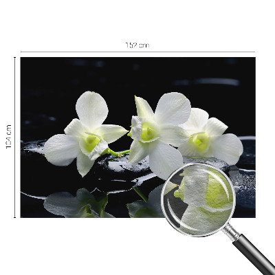 Bedroom wall mural wallpaper Flowers and stones