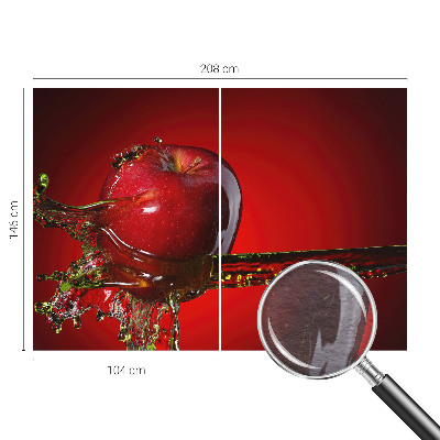 Large wall mural wallpaper with a juicy energy design