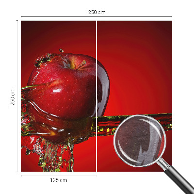 Large wall mural wallpaper with a juicy energy design