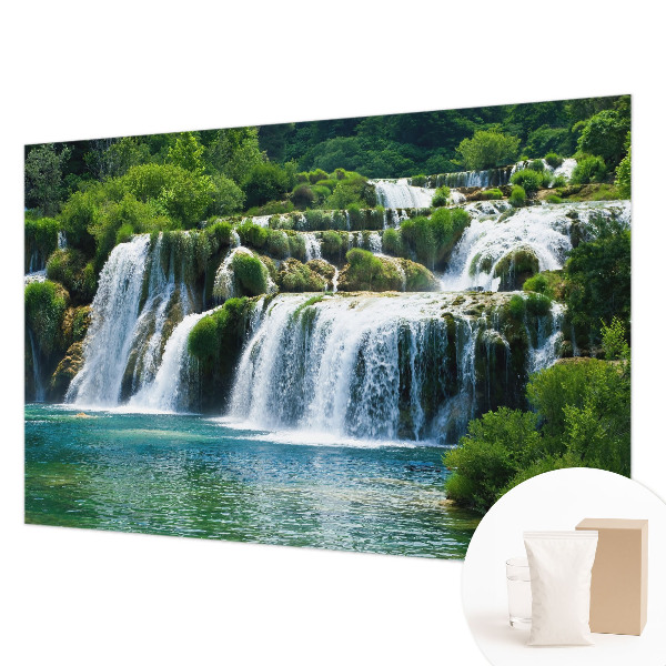 Modern wall mural for bedroom with a natural harmony design