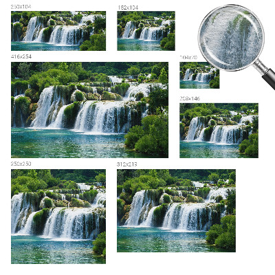 Modern wall mural for bedroom Natural harmony