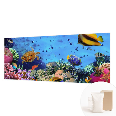 High quality photo wallpaper featuring a coral reef motif
