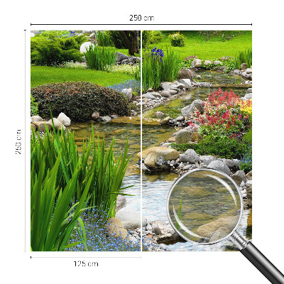 Non-woven photo wallpaper Idyllic Garden