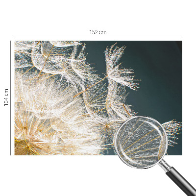 Wallpaper mural with a dandelion motif called 