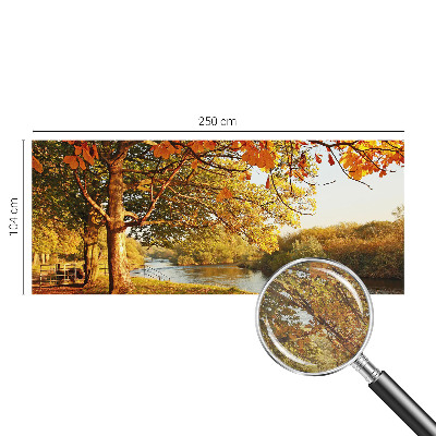 Photo wall mural Coastal autumn