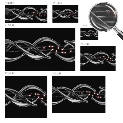 Wall mural for bedroom Braided pattern