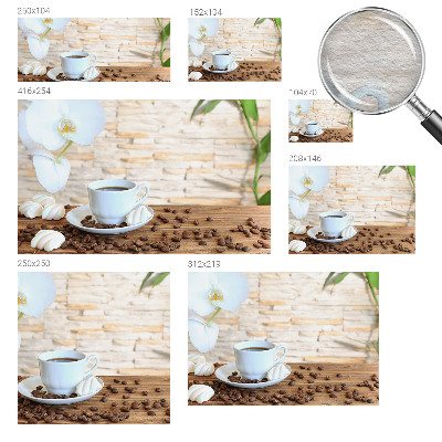 Modern wall mural for bedroom Floral relaxation