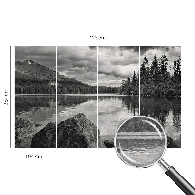 High quality photo wallpaper Mountain panorama