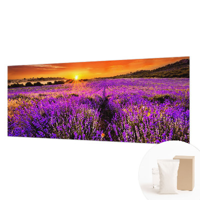 Wallpaper mural for living room Lavender Sunset