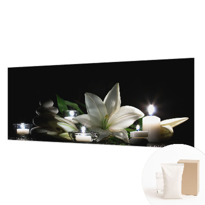 Decorative wall mural for living room featuring a relaxing scene